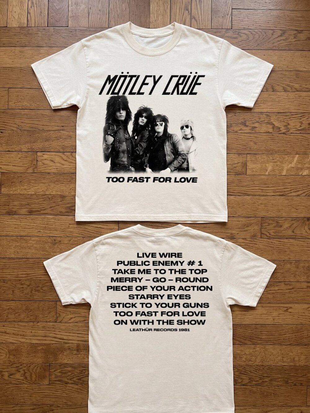 Motley Crue Return Carnival Of Sins 2026 Tour Reprint T-Shirt